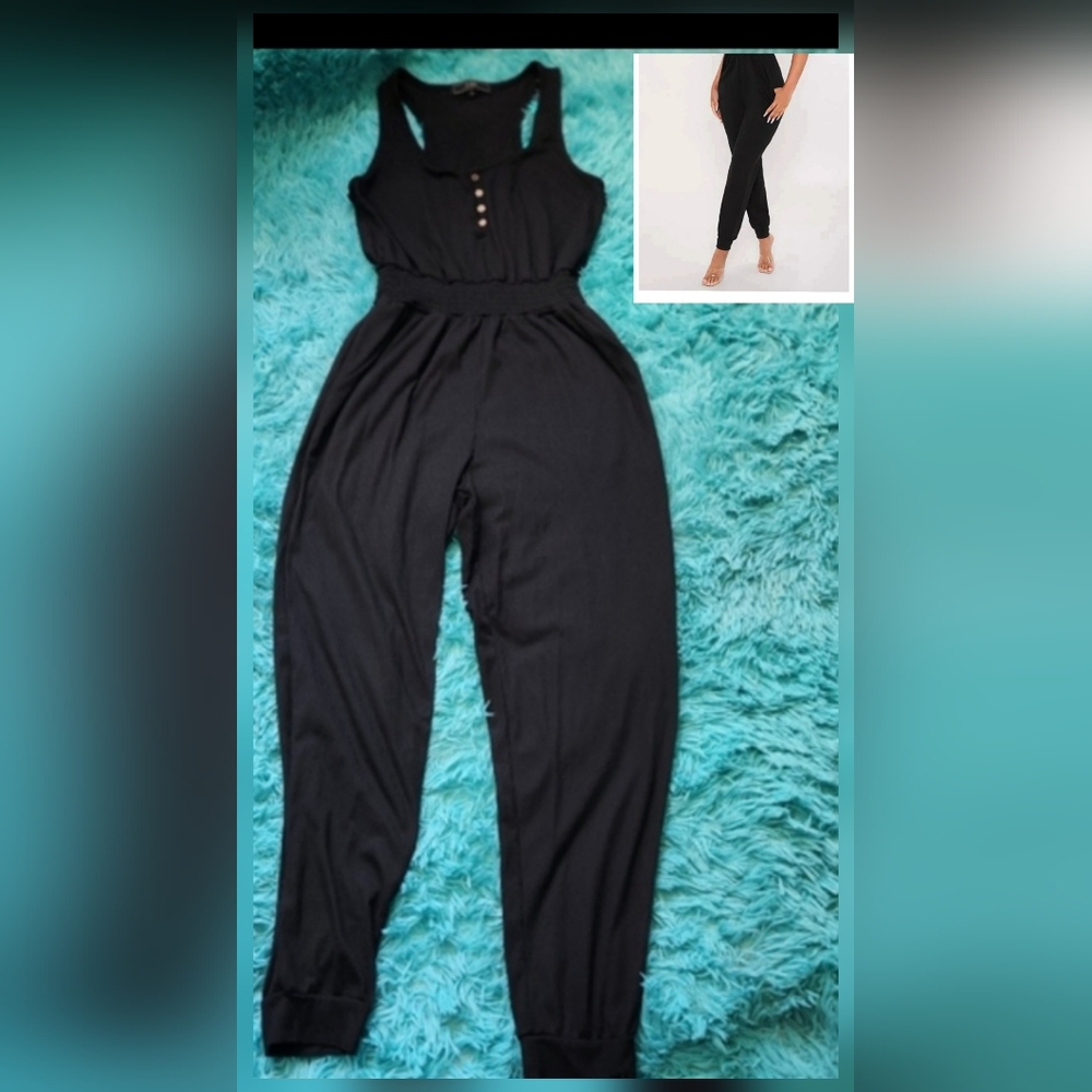 Vibes Racerback Jumpsuit stylish and comfortable piece NWOT